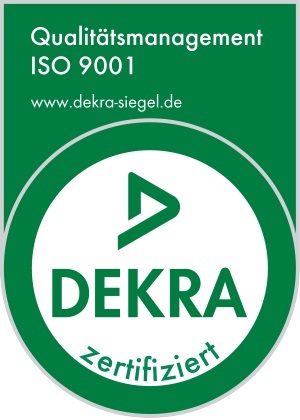 DEKRA-Zertifikat ISO 9001